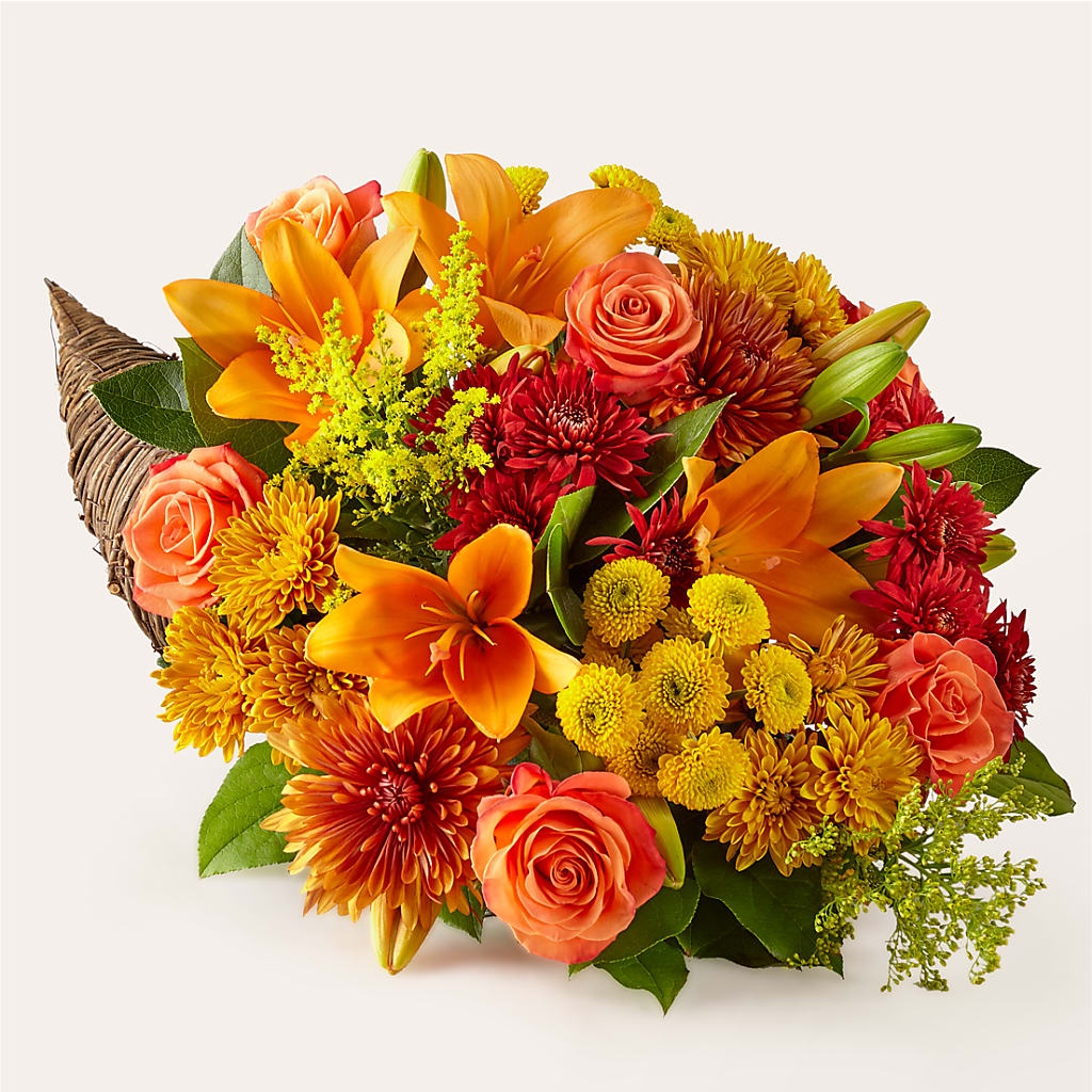 Feast of Color Cornucopia – Greenery Plus Florist, Monroe NY