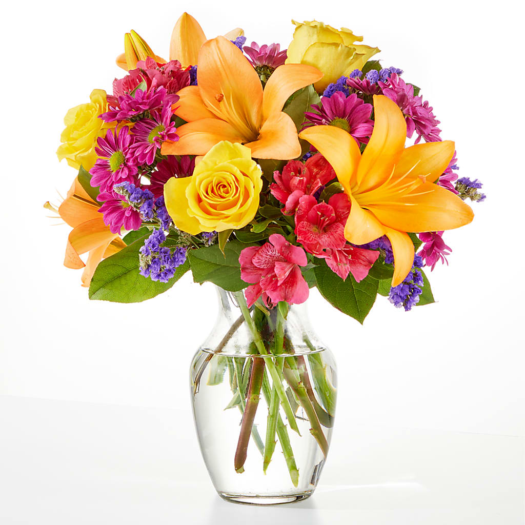 Colorful Visions Bouquet – Greenery Plus Florist, Monroe NY