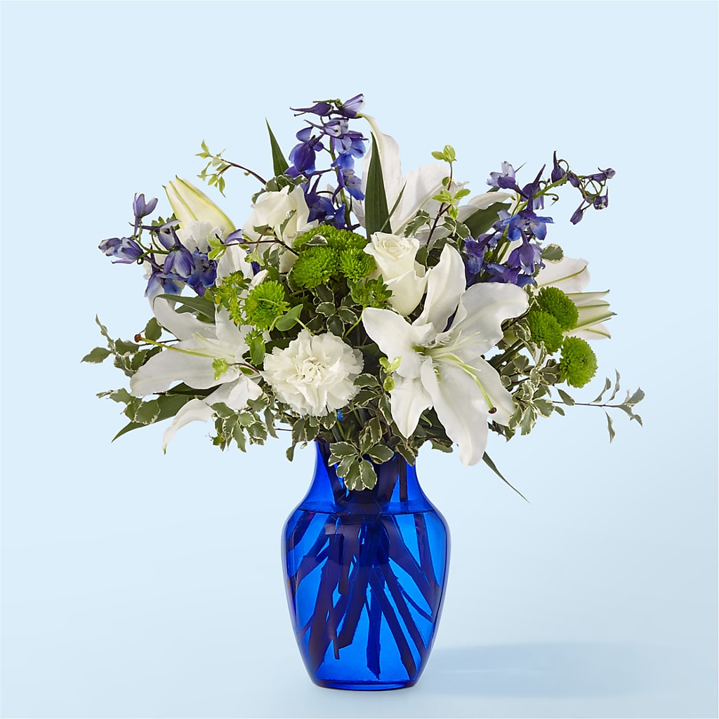 Santorini Bouquet – Greenery Plus Florist, Monroe NY