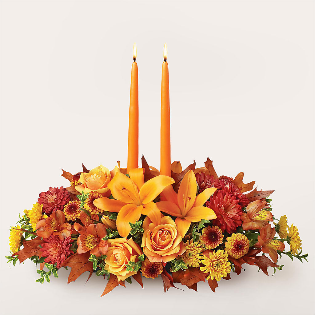 Traditions Centerpiece – Greenery Plus Florist, Monroe NY