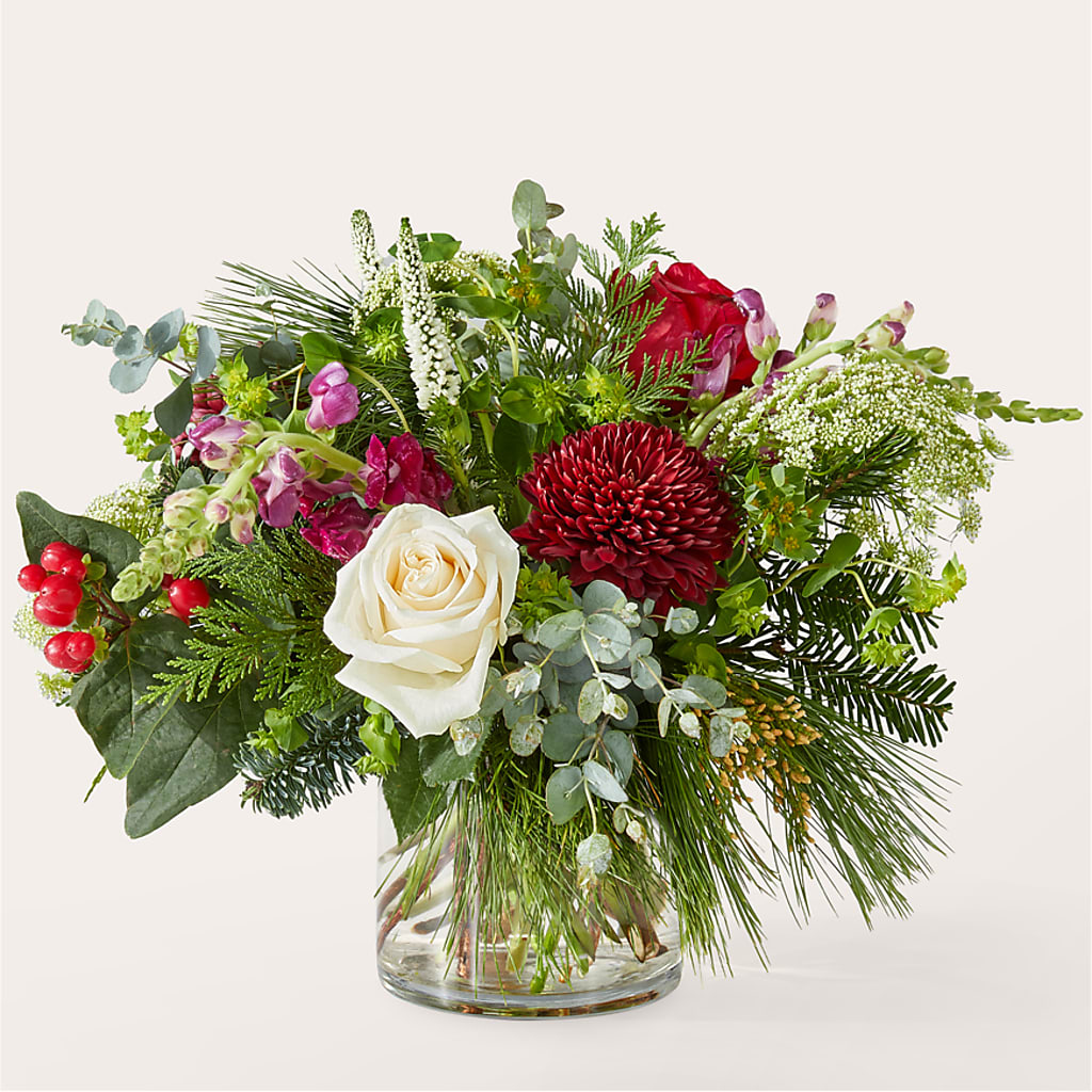Cranberry Fizz Bouquet – Greenery Plus Florist, Monroe NY