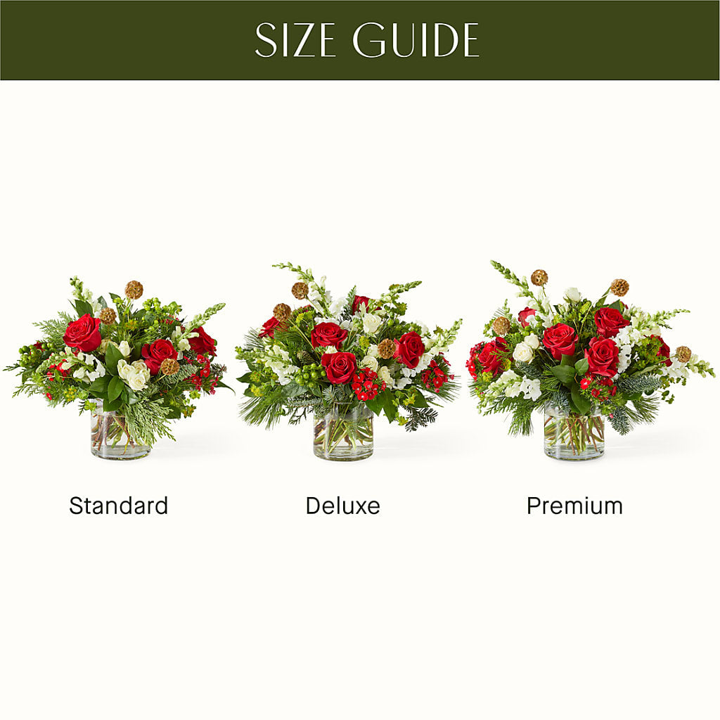 Deck the Halls Bouquet – Greenery Plus Florist, Monroe NY