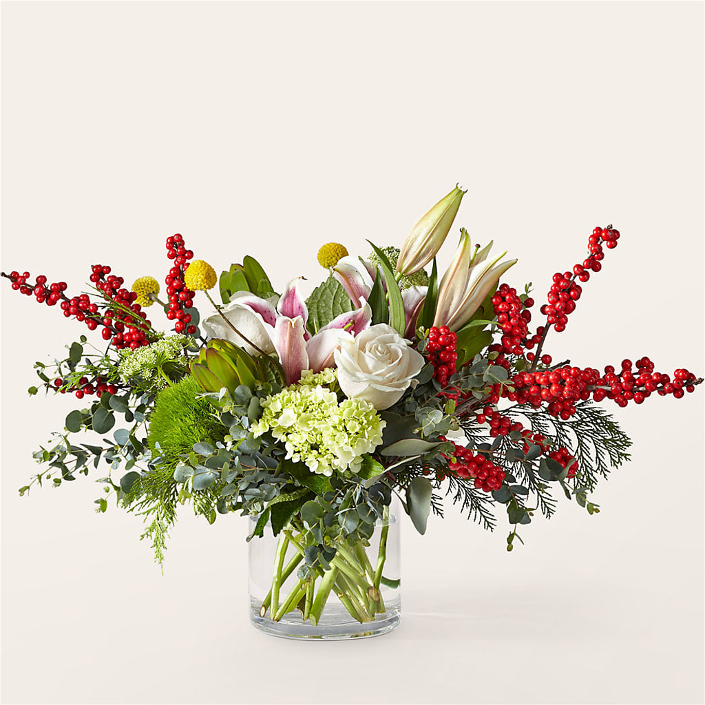 Berry & Bright Bouquet – Greenery Plus Florist, Monroe NY