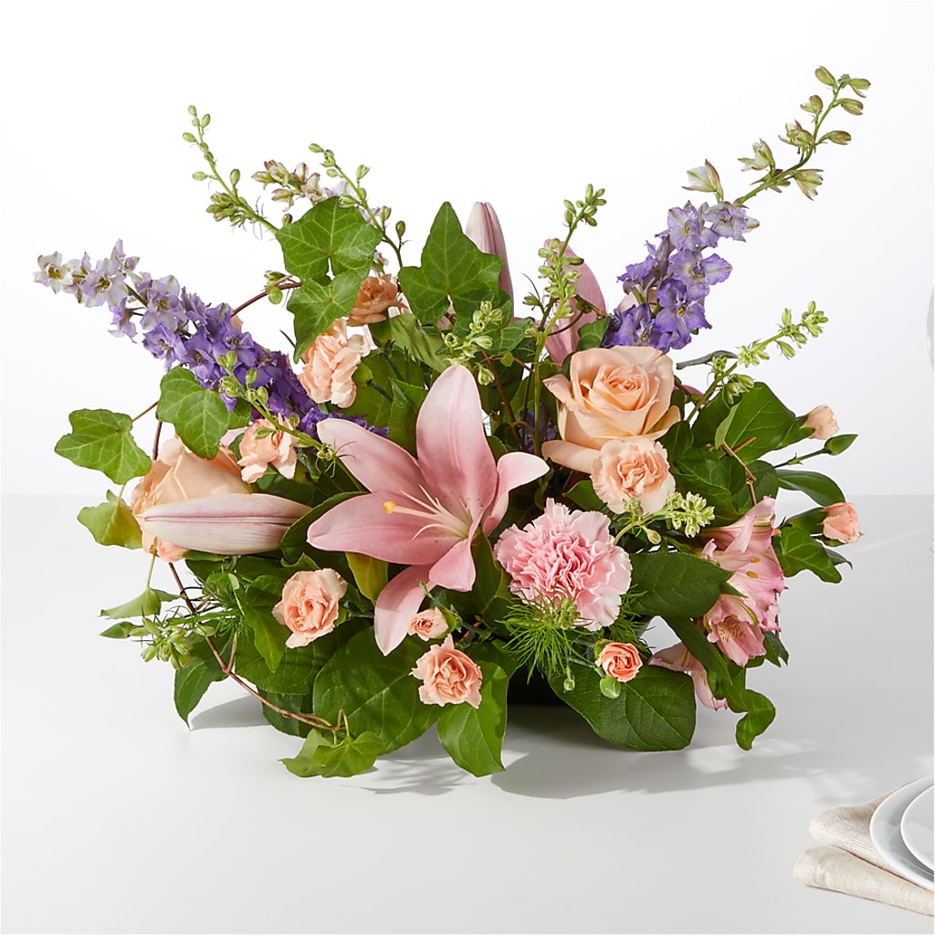 Blossom Time Centerpiece – Greenery Plus Florist, Monroe NY