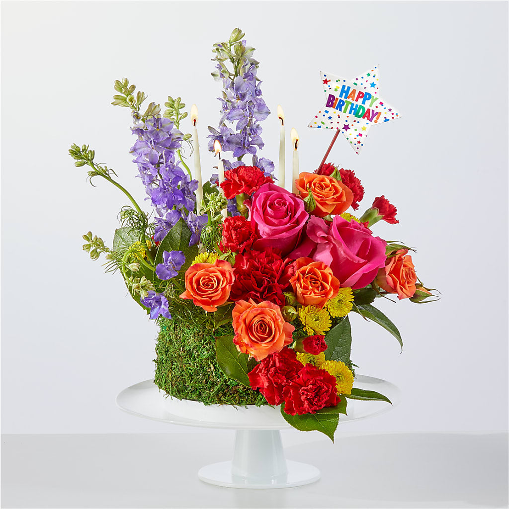 Best Year Yet Floral Cake – Greenery Plus Florist, Monroe NY