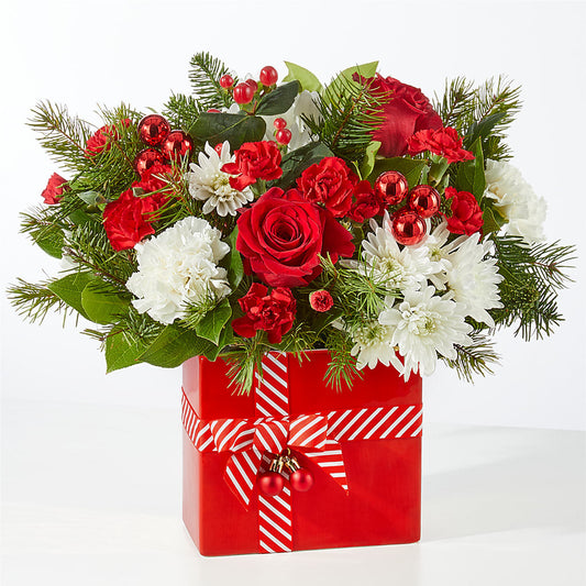Presents Under the Tree Bouquet –  Greenery Plus Florist, Monroe NY