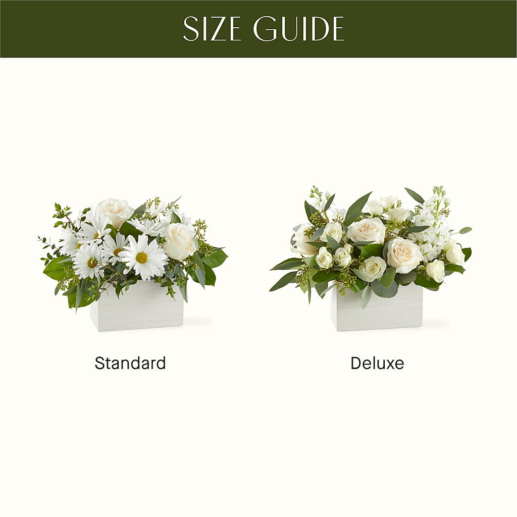 Fresh Linen Box Bouquet –  Greenery Plus Florist, Monroe NY