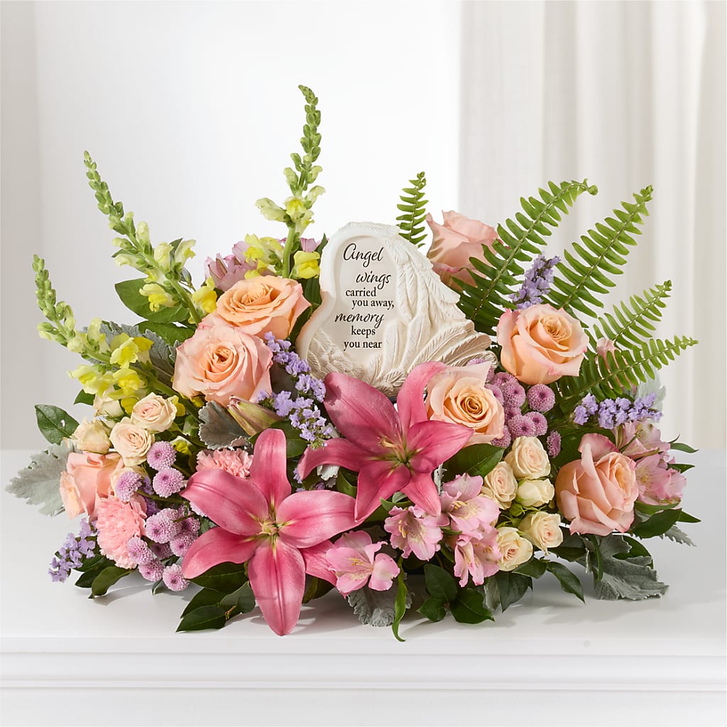 Gentle Light Arrangement –  Greenery Plus Florist, Monroe NY