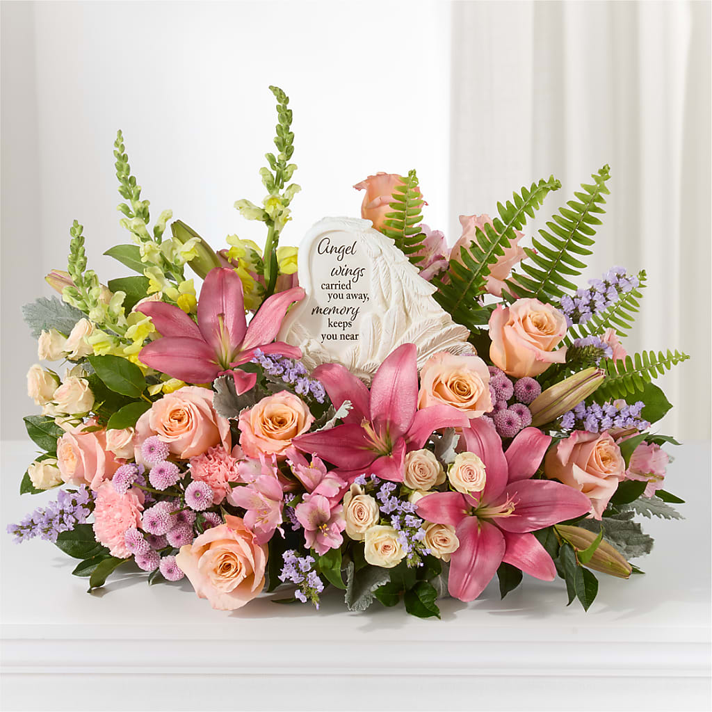 Gentle Light Arrangement –  Greenery Plus Florist, Monroe NY
