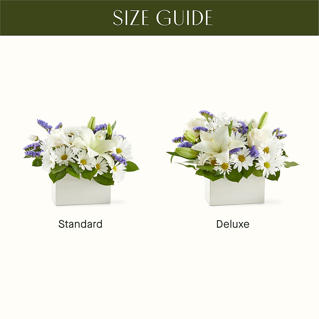 Beyond Blue Box Bouquet –  Greenery Plus Florist, Monroe NY