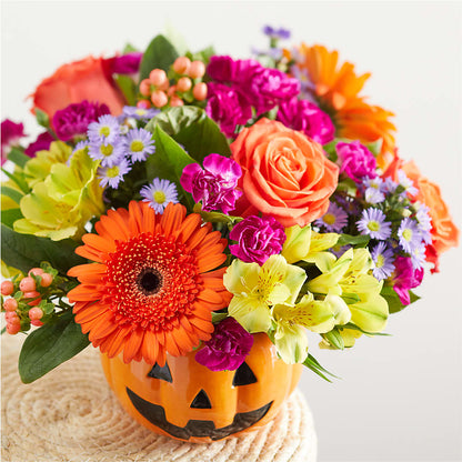 Tricks & Treats Pumpkin –  Greenery Plus Florist, Monroe NY