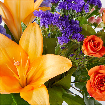 Radiant Citrus Bouquet –  Greenery Plus Florist, Monroe NY