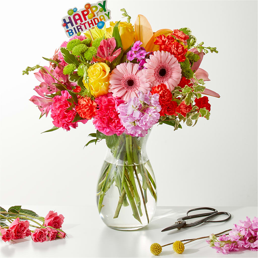 Cue the Confetti - A Florist Original –  Greenery Plus Florist, Monroe NY