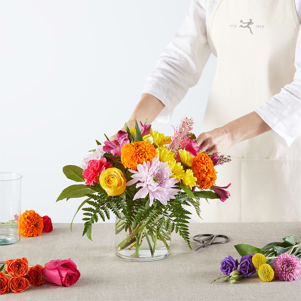 Feast of Color – A Florist Original –  Greenery Plus Florist, Monroe NY