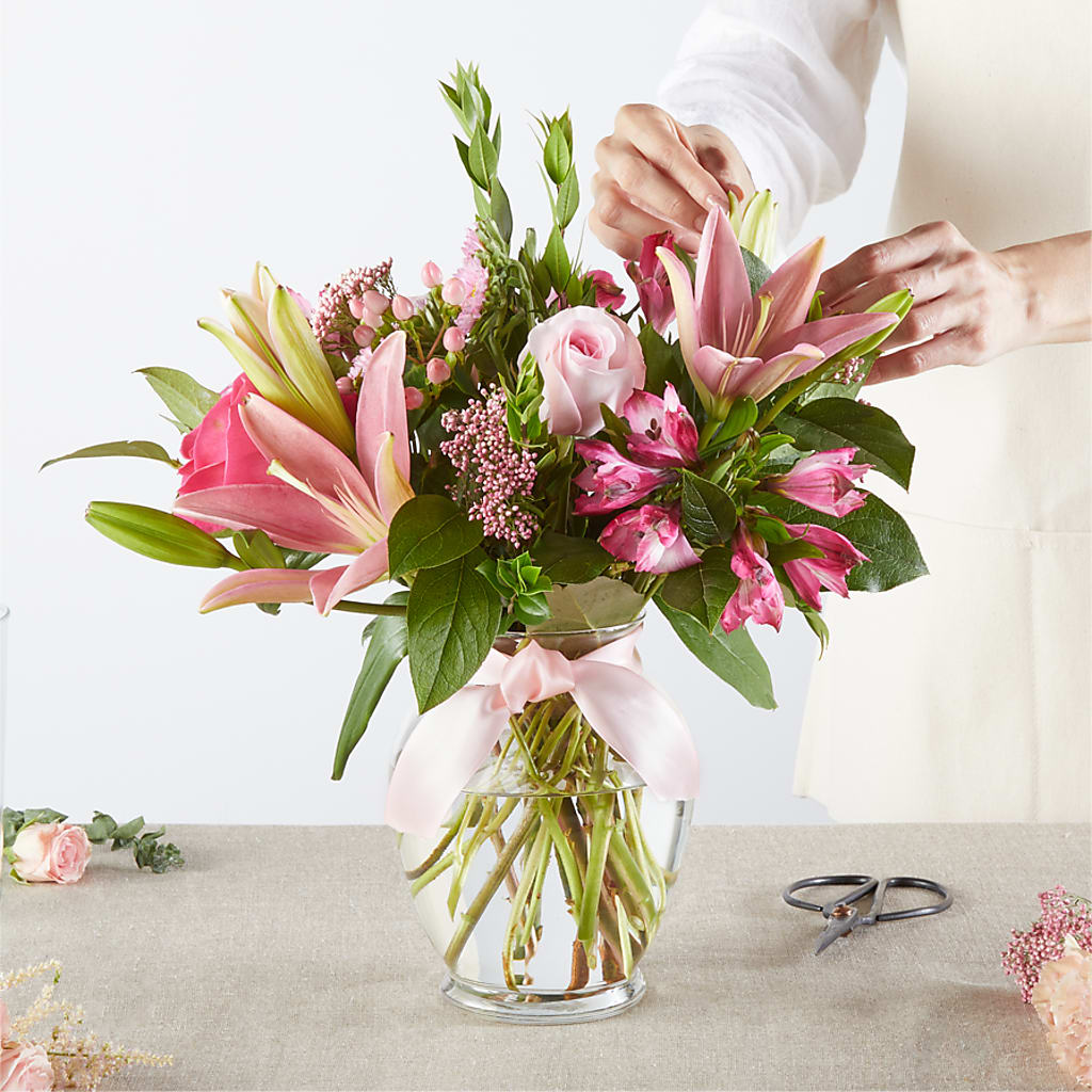 Pink Ribbon - A Florist Original –  Greenery Plus Florist, Monroe NY