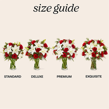 Sparkling Snowflakes Bouquet –  Greenery Plus Florist, Monroe NY