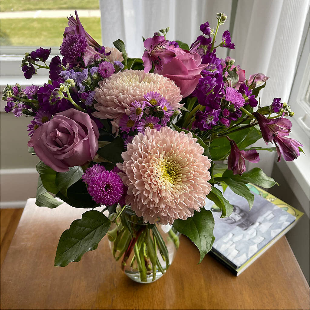 Ultraviolet Bouquet –  Greenery Plus Florist, Monroe NY