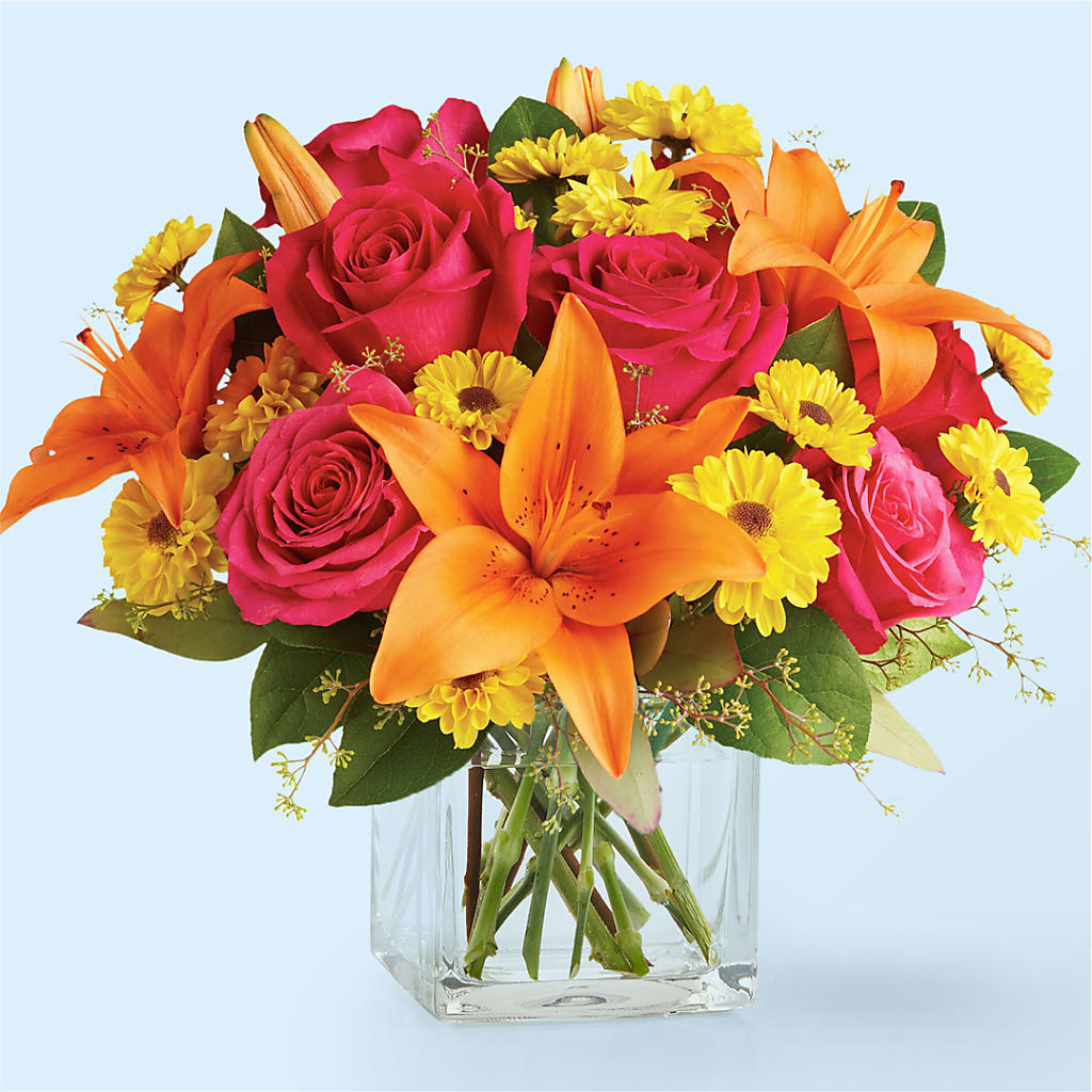 Neon Lights Bouquet –  Greenery Plus Florist, Monroe NY