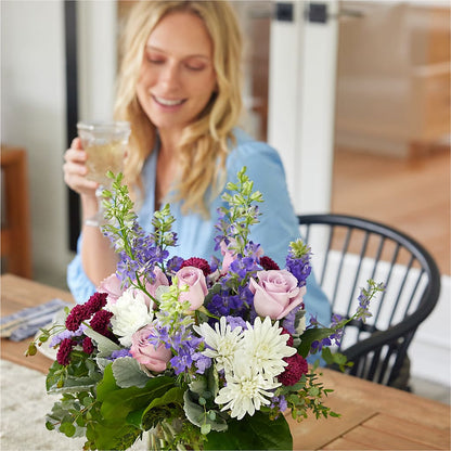 Violet Frost Bouquet –  Greenery Plus Florist, Monroe NY