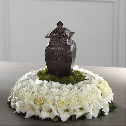 Encircling Grace Arrangement –  Greenery Plus Florist, Monroe NY