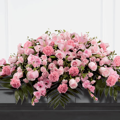 Garden of Comfort Casket Spray (Standard) –  Greenery Plus Florist, Monroe NY