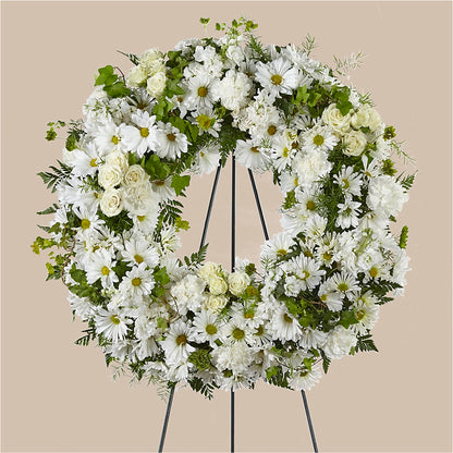 Faithful Wishes Wreath –  Greenery Plus Florist, Monroe NY
