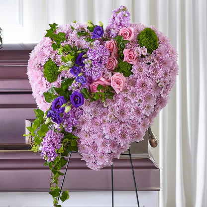 Treasured Love Standing Heart –  Greenery Plus Florist, Monroe NY