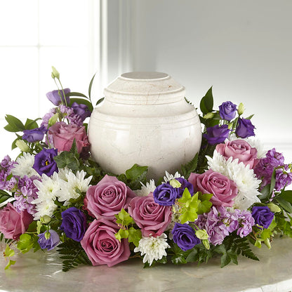 Blooming Sympathy Cremation Adornment –  Greenery Plus Florist, Monroe NY