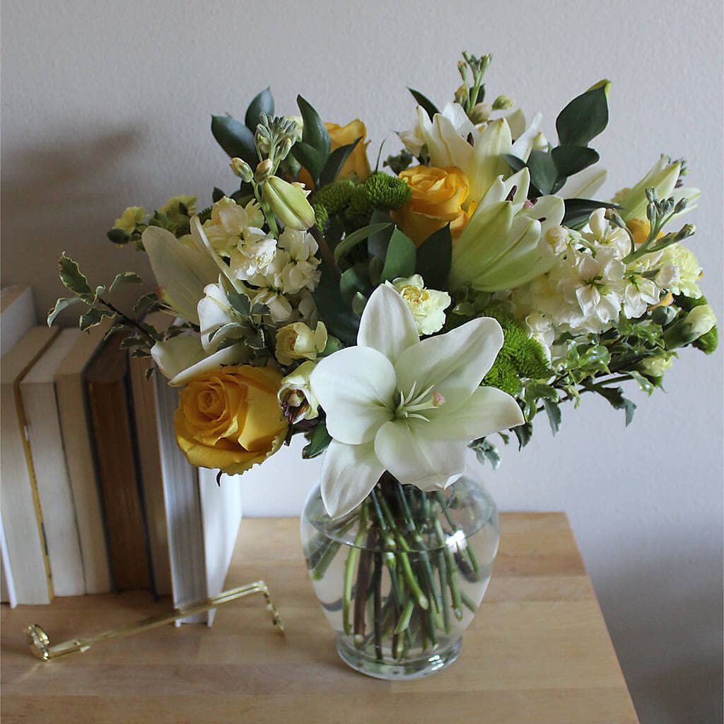 Hope & Serenity Bouquet –  Greenery Plus Florist, Monroe NY