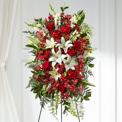 Everlasting Memory Standing Spray –  Greenery Plus Florist, Monroe NY