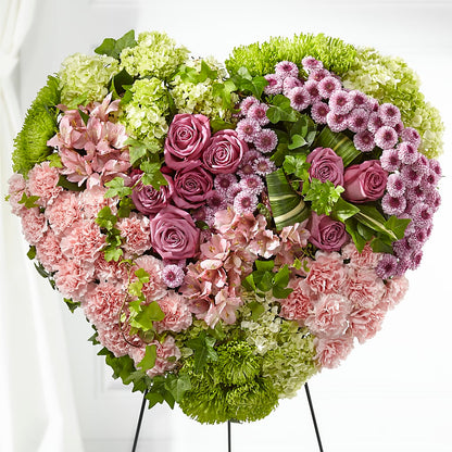 Heartwarming Standing Heart –  Greenery Plus Florist, Monroe NY