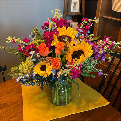 Rays of Life Bouquet –  Greenery Plus Florist, Monroe NY