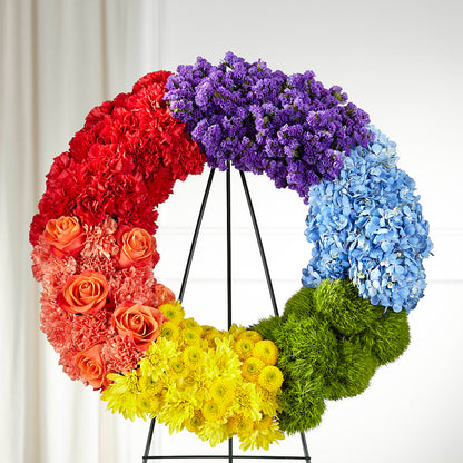 Circle of Love Wreath –  Greenery Plus Florist, Monroe NY