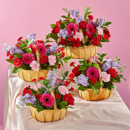 Pink Picnic Basket –  Greenery Plus Florist, Monroe NY