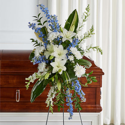 Eternal Impressions Standing Spray –  Greenery Plus Florist, Monroe NY