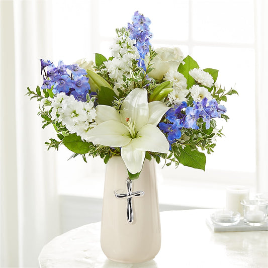 Heavenly Blossoms Bouquet –  Greenery Plus Florist, Monroe NY