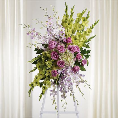 Lasting Legacy Standing Spray –  Greenery Plus Florist, Monroe NY