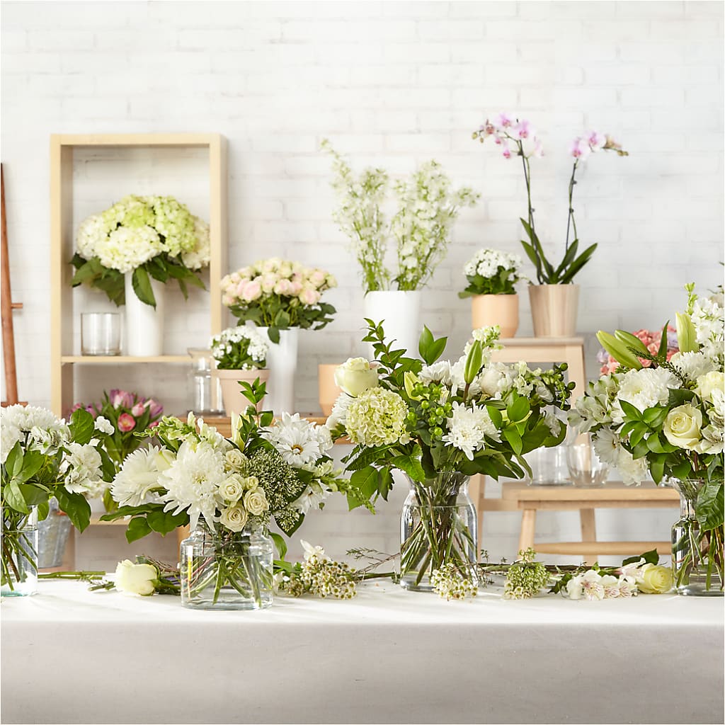 Classic Ivory – A Florist Original –  Greenery Plus Florist, Monroe NY