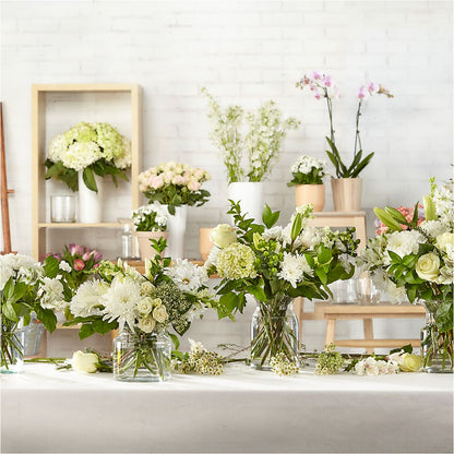 Classic Ivory – A Florist Original –  Greenery Plus Florist, Monroe NY