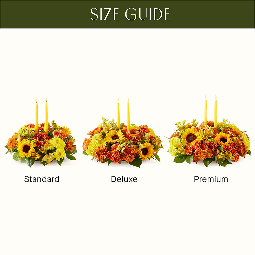 Autumn Harmony Centerpiece –  Greenery Plus Florist, Monroe NY