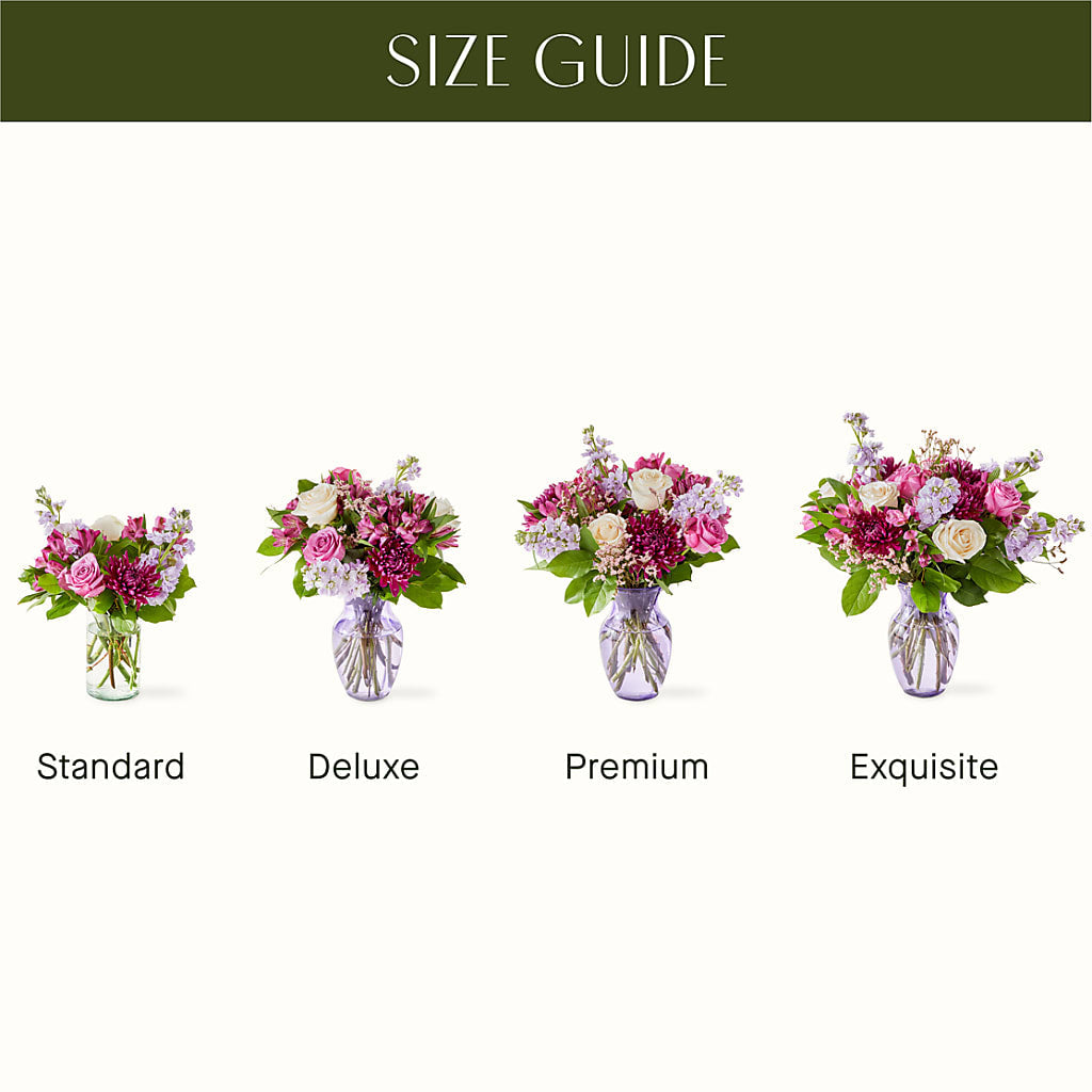 Amethyst Dreams Bouquet –  Greenery Plus Florist, Monroe NY