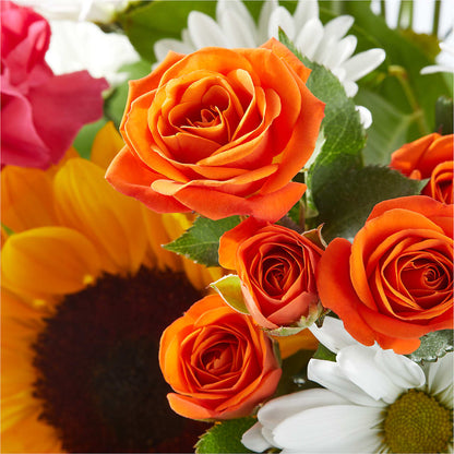 Sun-drenched Blooms Bouquet –  Greenery Plus Florist, Monroe NY