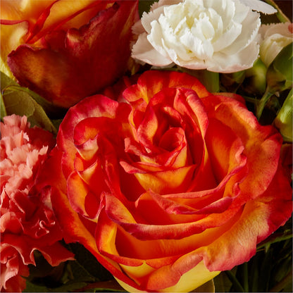 Apricot Glow Bouquet –  Greenery Plus Florist, Monroe NY