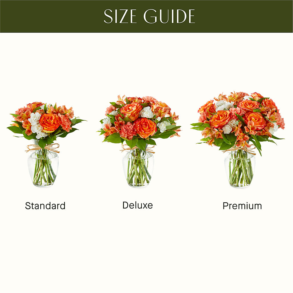 Apricot Glow Bouquet –  Greenery Plus Florist, Monroe NY