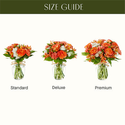 Apricot Glow Bouquet –  Greenery Plus Florist, Monroe NY