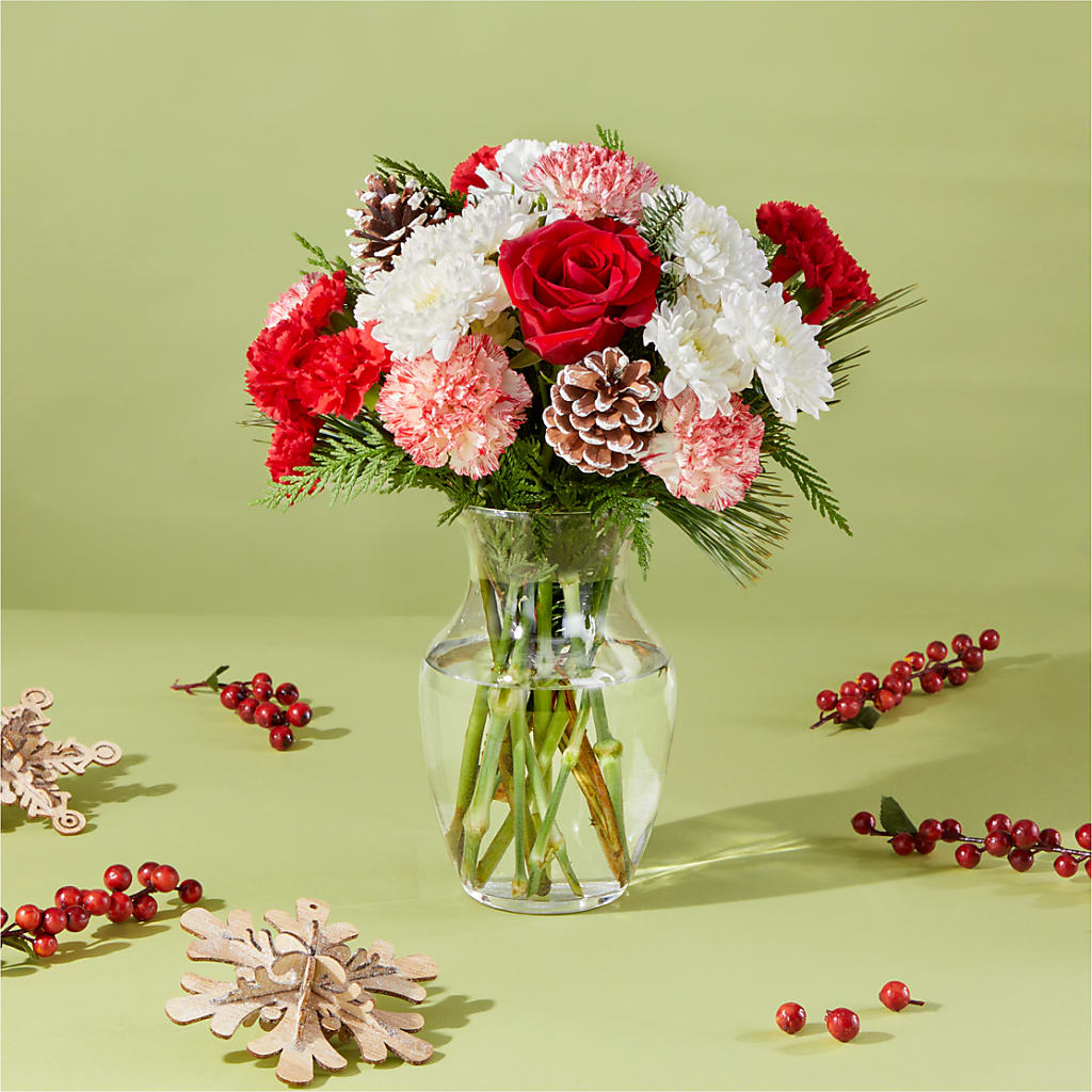 Candy Cane Lane Bouquet –  Greenery Plus Florist, Monroe NY