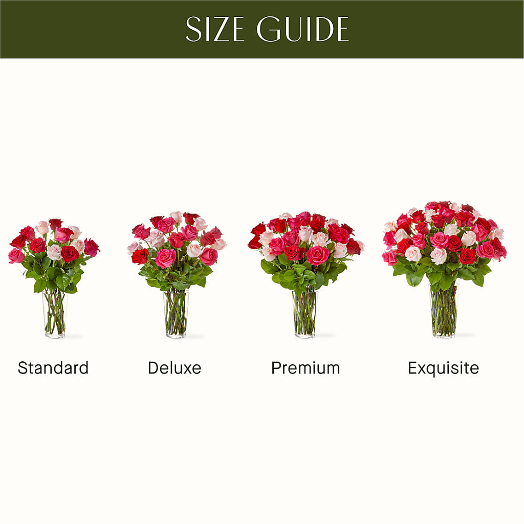 Charming Rose Bouquet –  Greenery Plus Florist, Monroe NY