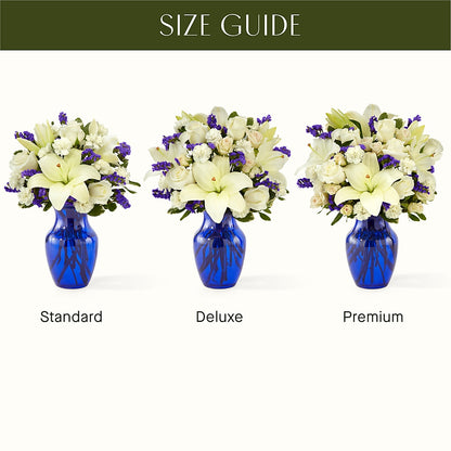 Sapphire Rush Bouquet –  Greenery Plus Florist, Monroe NY