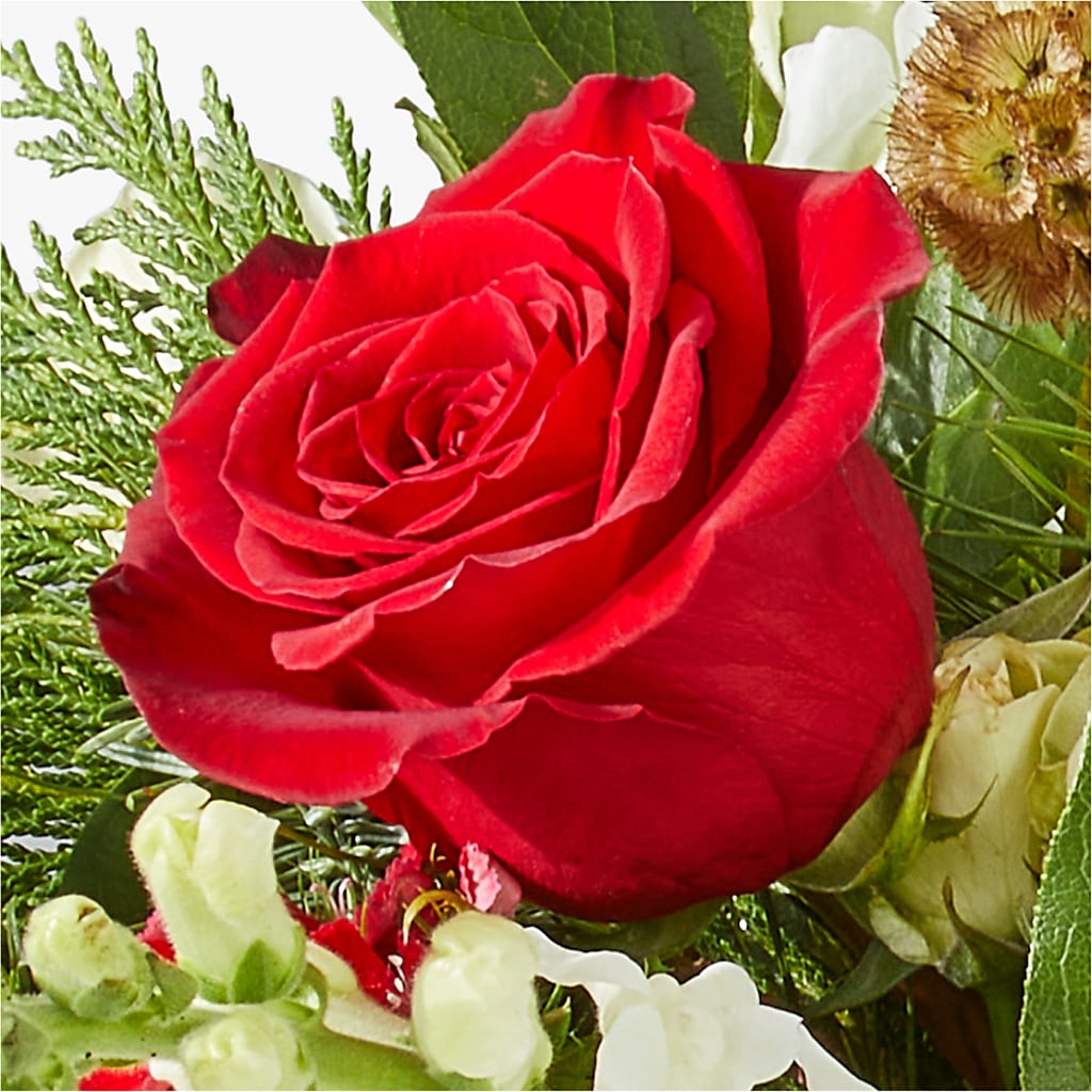 Deck the Halls Bouquet –  Greenery Plus Florist, Monroe NY
