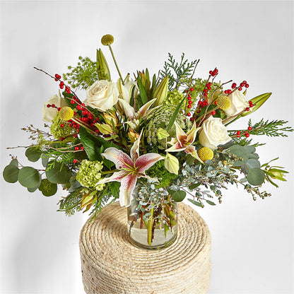 Berry & Bright Bouquet –  Greenery Plus Florist, Monroe NY